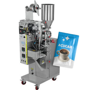 Empacotadora Automática de Sachês 3 Soldas para Grãos e Pós CAPM 160 3S VC 6-40 RJ