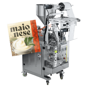 Empacotadora Automática de Sachês 3 Soldas para Maionese e Molhos CAPM 200 3S VP-100 RK