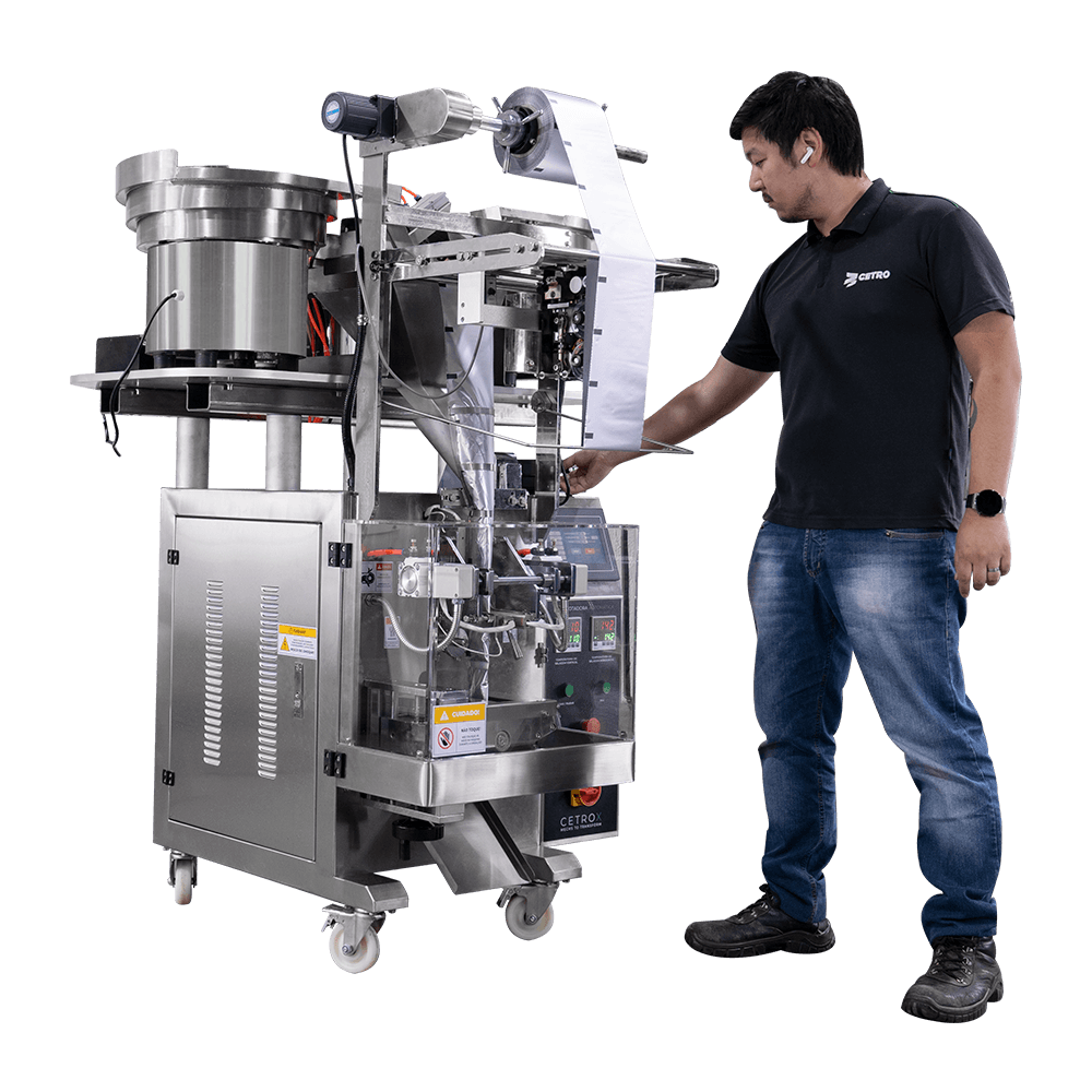 Empacotadora Automática de Sachês com 3 Panelas Vibratórias para Cápsulas e Comprimidos CAPM 300 3S VF3 - imagem 4