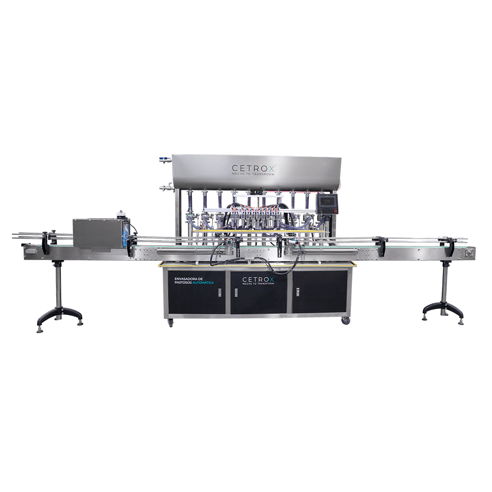 Envasadora de Pastosos Automática 100 - 1000ml com 10 Bicos e Esterilização UV CAFM P-1000 10N UVT - imagem 1
