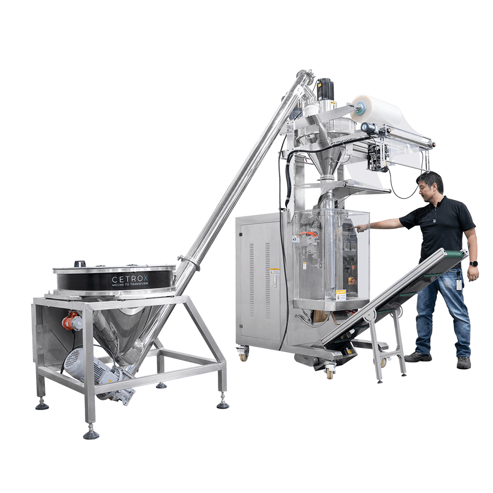 Empacotadora Automática Volumétrica para Pós com Abastecedor e Esteira de Saída CAPM 460 VA-1000 V - imagem 5