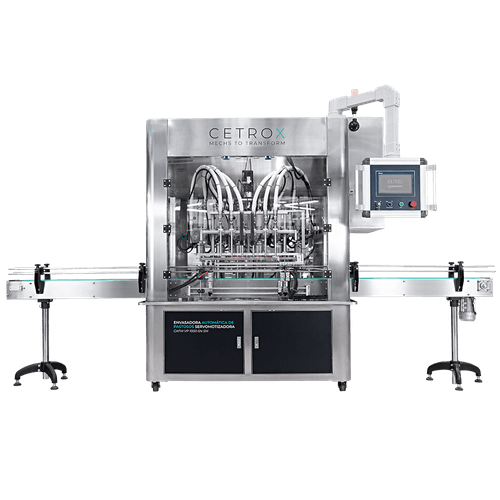 Envasadora Automática de Pastosos Servomotorizada 100 - 1000ml com 6 Bicos CAFM VP 1000 6N SM