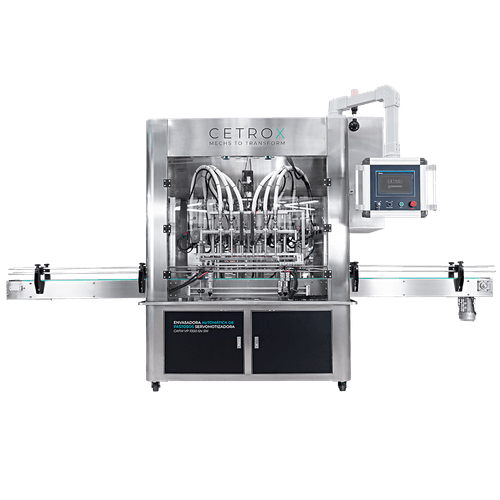 Envasadora Automática de Pastosos Servomotorizada 100 - 1000ml com 6 Bicos CAFM VP 1000 6N SM