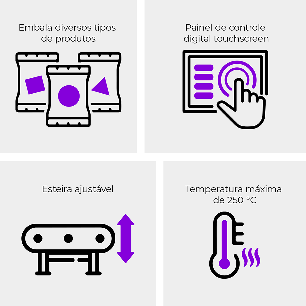 Flow Pack Convencional CAPM FP-280 - imagem 2