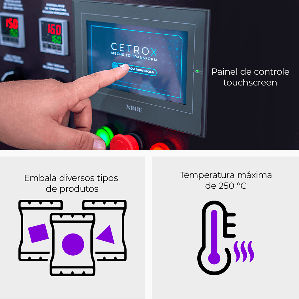 Flow Pack Convencional CAPM FP-350 - imagem 3