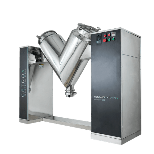 Misturador de Pós Tipo V CABM VT-200