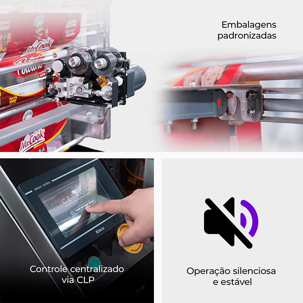 Empacotadora Automática com 4 Balanças CAPM 560 W4-1500 - imagem 2
